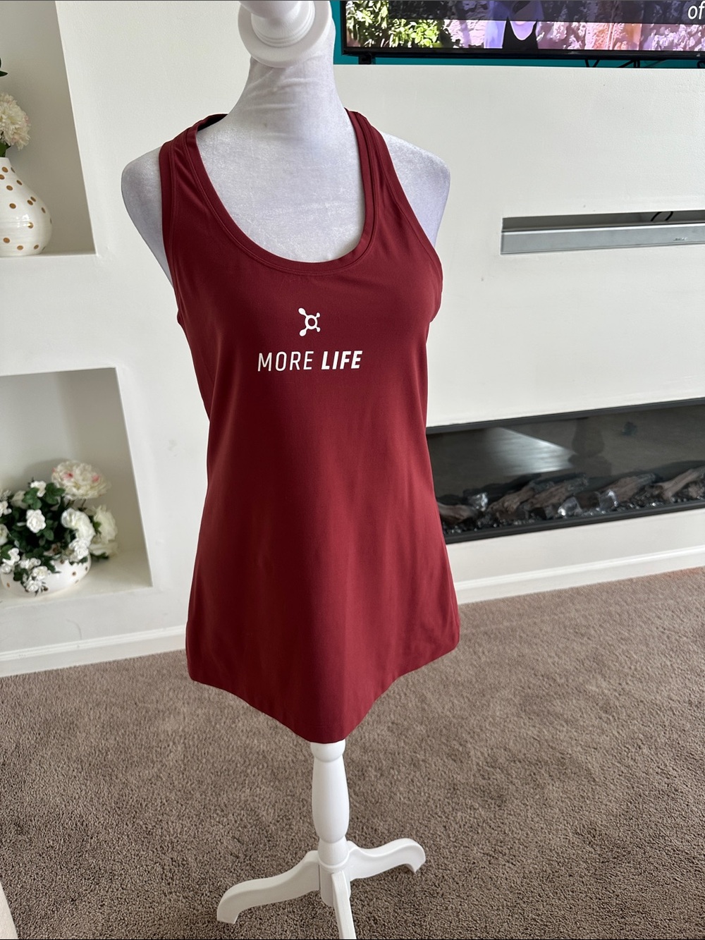 lululemon maroon racerback tank top - Picture 4 of 5
